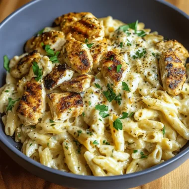 Garlic Chicken Pasta