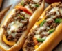 Ground Beef Philly Cheesesteaks