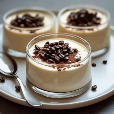 Espresso Panna Cotta