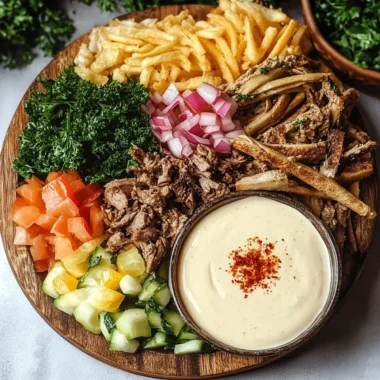 Lebanese Shawarma Platter
